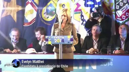 Скачать видео: Matthei será a candidata de direita no Chile