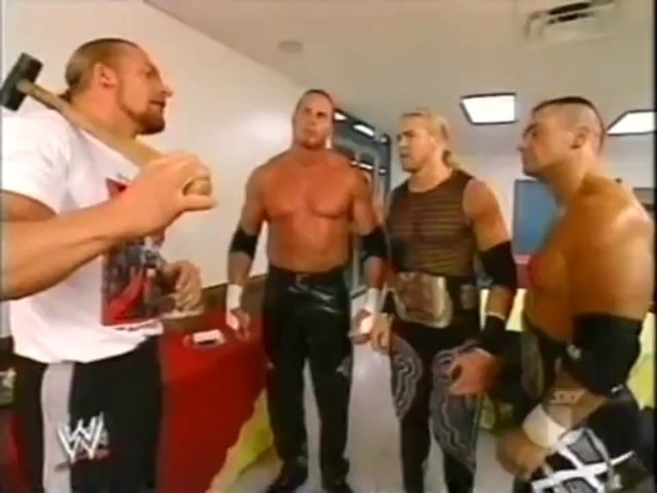 Un-Americans & Triple H Backstage