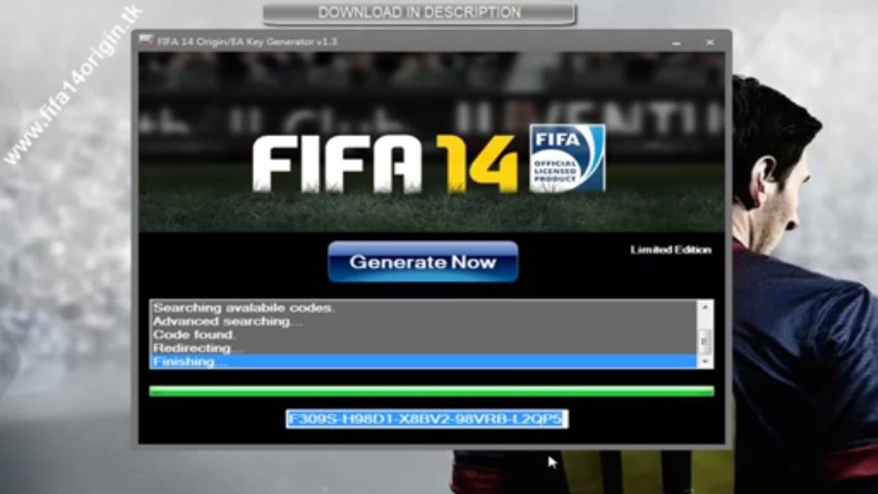 FIFA 14 CD-Key Origin_EA Generator [August 2013] [Tested _ Upd