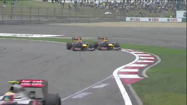 BBCF1: Webber enjoys battle with Vettel (2012 Chinese Grand Prix Webber)