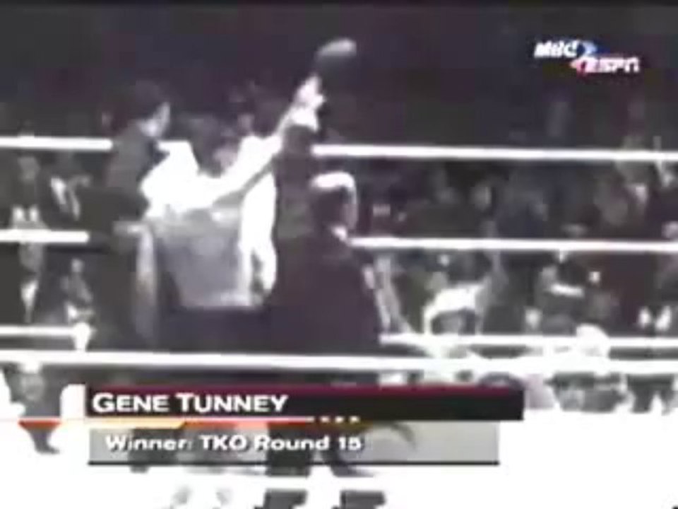 Gene Tunney vs Georges Carpentier