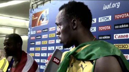 Mondiaux - Bolt trop rapide pour Gatlin (pas uniquement sur la piste)