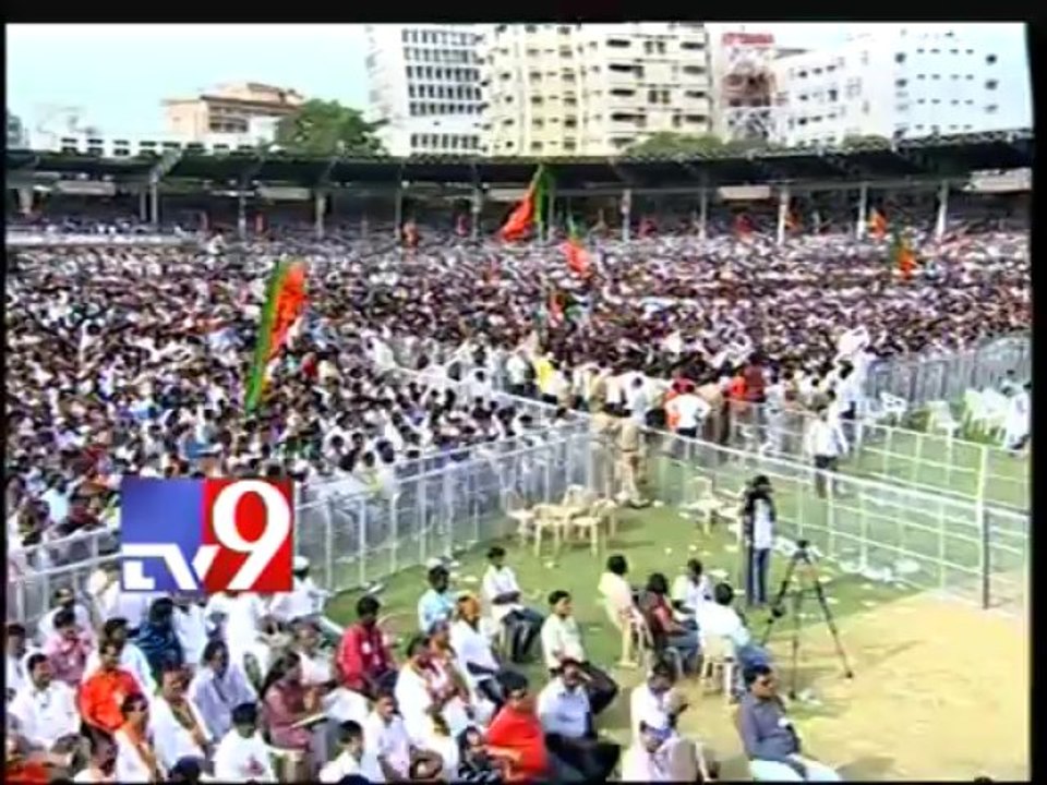 Bandaru Dattatreya addresses @ NAva Bharata Yuva Bheri Sabha