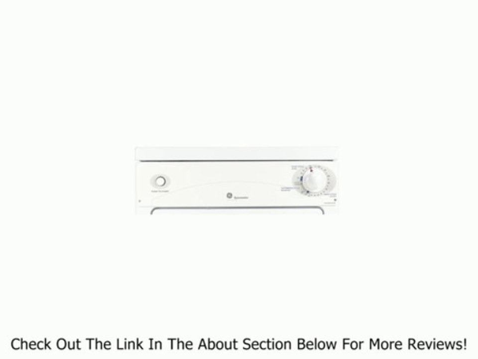 GE DSKP333ECWW Spacemaker 3.6 Cu. Ft. White Electric Portable Dryer Review