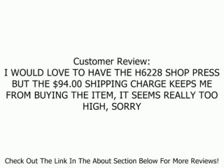 Grizzly H6228 30 Ton Shop Press Review