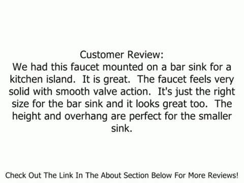 Danze D155040RB Fairmont Single-Handle Bar Faucet, Oil Rubbed Bronze Review