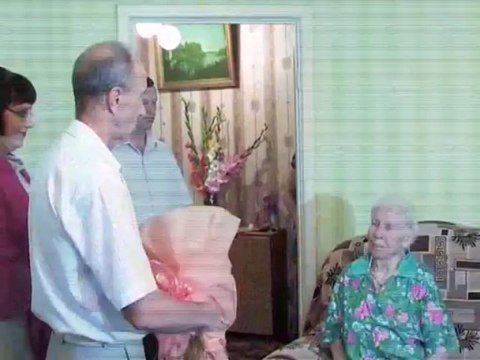 90 летний юбилей Колтаковы Марии Андреевны