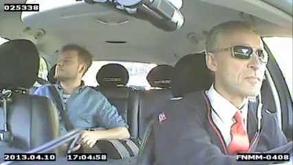 Download Video: Norway PM Jens Stoltenberg works as secret taxi driver