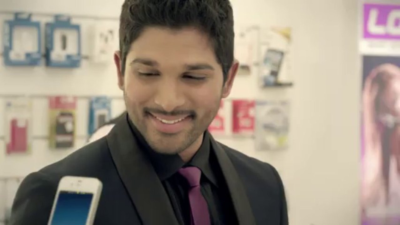Lot Mobile Store Ad by Allu Arjun
