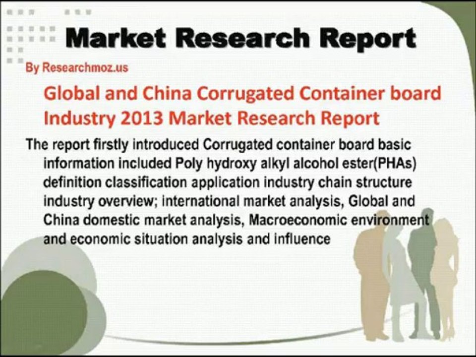 Global and China Corrugated Container board Industry 2013 Market Research Report