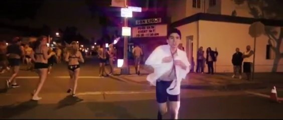 Chapman 'Undie Run' video set to Daft Punk goes viral