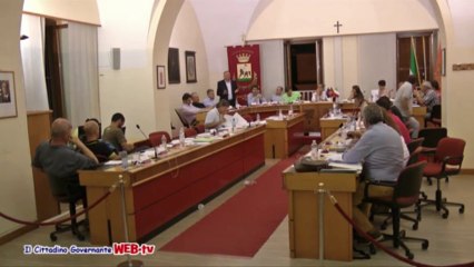 Consiglio comunale 29 luglio 2013 mozione fallimento Sogesa intervento De Santis