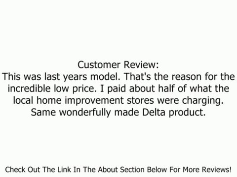 Delta Faucet 538-SS Lahara Single Handle Lavatory Faucet, Stainless Review