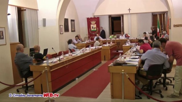 Consiglio comunale 29 luglio 2013 mozione fallimento Sogesa intervento Chiavetta