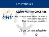 [Colloque IFEq 2013] Claire-Marine CACERES : L'équitation adaptée
