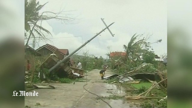 Les ravages du typhon Utor aux Philippines