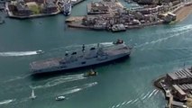 Warships set sail for Gibraltar visit
