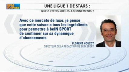 Arnaud Simon, directeur général adjoint d'Eurosport France, dans Le Grand Journal - 9 août 1/6