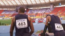Séries 110m haies - ChM 2013 athlétisme (les frères Martinot-Lagarde)