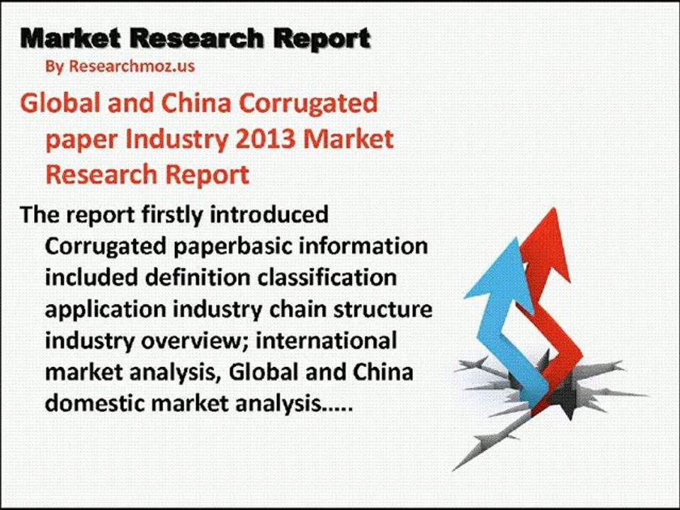 Global and China Corrugated paper Industry 2013 Market Research Report