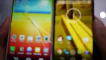 مقارنة بين LG G2 و Moto X فيديو وصور