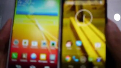 مقارنة بين LG G2 و Moto X فيديو وصور