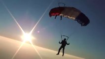 PARACHUTISME - CHAMPIONNATS DE FRANCE VICHY 2013 - VC2 « Dual Besançon Saut3»- 8aout13.wmv