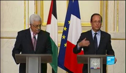 François Hollande souhaite faciliter la reconnaissance d'un État palestinien