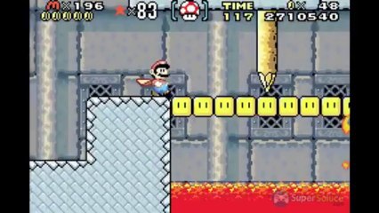 Soluce Super Mario World : Château de Larry