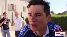 Kenny Elissonde réagit après l'étape de Lelex - Tour de l'Ain