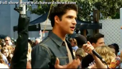 !!!Tyler Posey red carpet interview Teen Choice Awards 2013