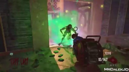 Black Ops 2 Zombies - RAY GUN OFF THE WALL Tutorial! (Solo Perma-Perk)