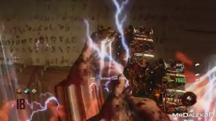 Black Ops 2 Zombies - "Mob of The Dead" Gameplay: INSANE ROUND CLUTCH!