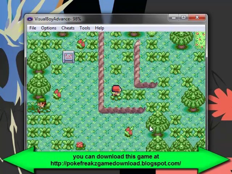Download Pokemon Ruby Destiny Reign of Legends Version GBA ROM Game