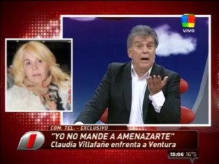 Pronto.com.ar Ventura vs Claudia Villafañe 1