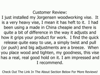 Jorgensen 41012 Woodworkers Vise Review