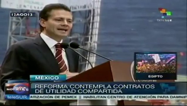 Propone pdte. Enrique Peña Nieto nuevo régimen fiscal para Pemex