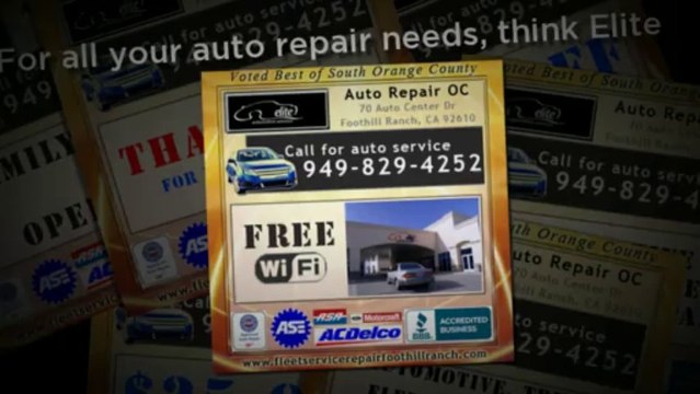 949.415.5425 - Auto Service Laguna Hills, California