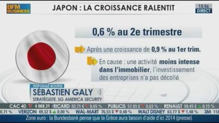 Les chiffres du Japon : Sébastien Galy, stratégiste chez SG americas security dans Intégrale Bourse - 12/08