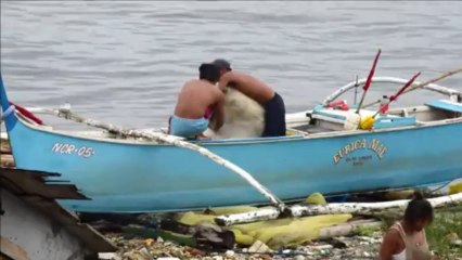 Tufão Utor castiga as Filipinas