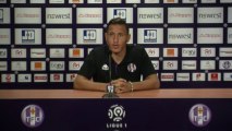 Conférence de presse Toulouse FC vs FCGB : Adrien Regattin