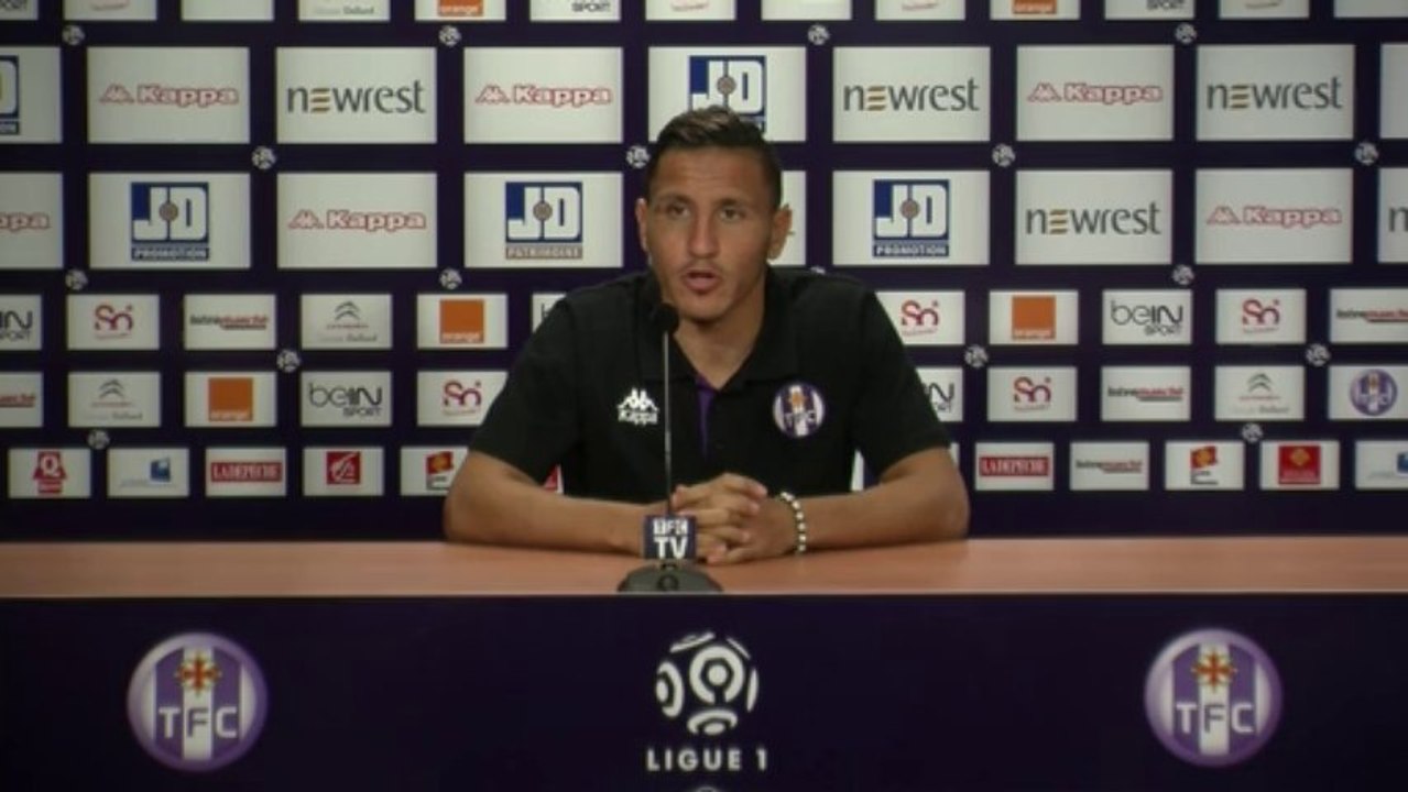 Conférence de presse Toulouse FC vs FCGB : Adrien Regattin