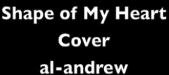 shape of my heart cover