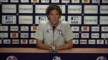 Conférence de presse Toulouse FC vs FCGB : Pantxi Sirieix