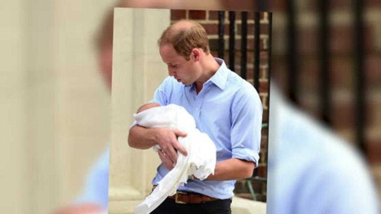 Prinz William scherzt über seinen Sohn