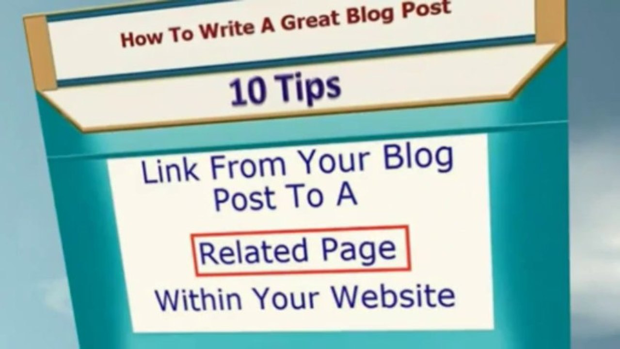 How To Write A Good Blog Post - 10 Tips Video 5
