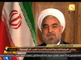 روحاني: السياسة الخارجية للحكومة الجديدة تعتمد على الوسطية