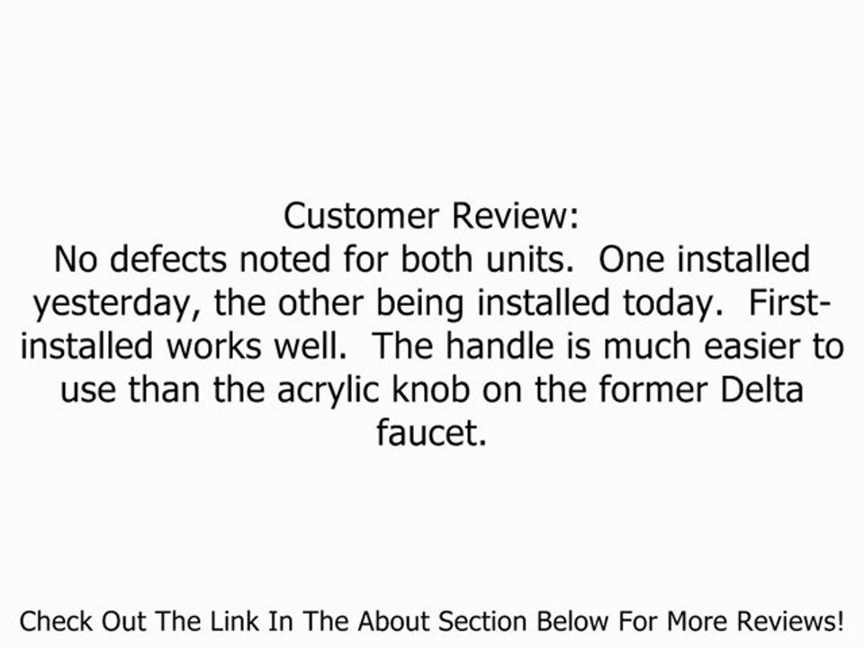 Delta Faucet 540-NNWF Innovations Single-Handle Centerset Lavatory Faucet with Metal Pop-Up, Pearl Nickel Review