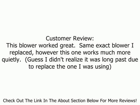 Fasco A225 115 Volt 3200 RPM Furnace Draft Inducer Blower Review