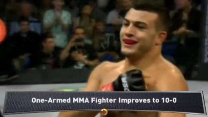 One-Armed MMA Fighter Wins Again